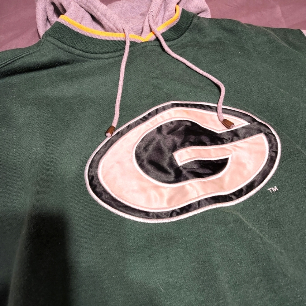 Vintage Green Bay Packer hoodie